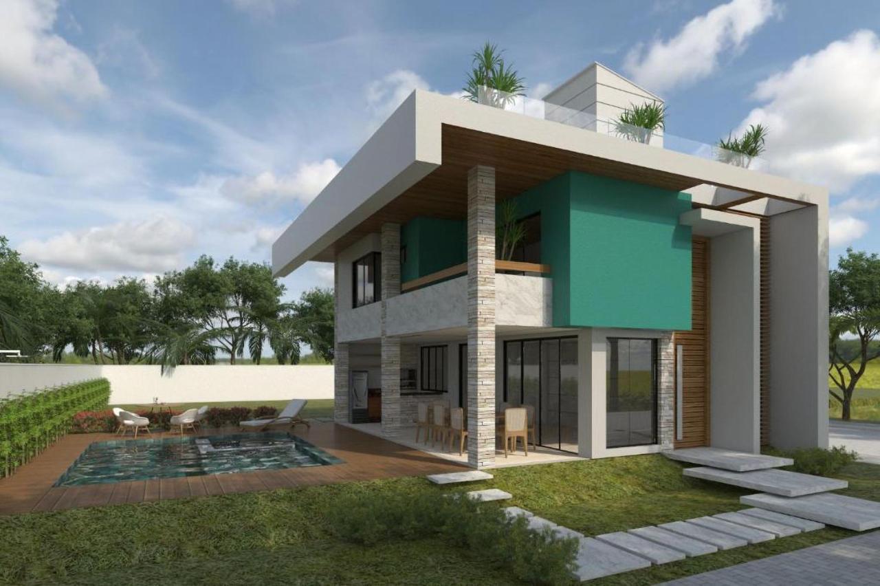 Villa Espetacular Casa De Charme Em Sao Miguel Do Gostoso - Salou Exterior foto